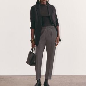 Everlane the dream pant Size L Gray Dress Pants Pull On